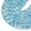 Transparent Glass Beads Strands GL-A001-01A-03-3