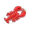 Brass Enamel Pendants X-KK-G555-20G-02-2