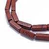 Natural Red Jasper Beads Strands G-F631-E26-3