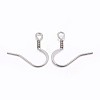 304 Stainless Steel French Earring Hooks STAS-P186-01P-2