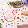 500Pcs Plastic Flower Beads KY-TADJ0001-07A-6