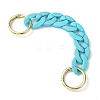 5Pcs 5 Colors Acrylic Twisted Chain Bag Extender Chains FIND-JF00151-4