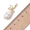 Natural Baroque Keshi Pearl Pendants PALLOY-JF05220-01-4