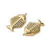 304 Stainless Steel Rhinestone Pendants Ion Plating(IP) STAS-V015-02G-2