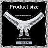 Polyester Women's False Collar DIY-WH20048-074D-2