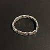 Ethnic Style Alloy Carved Beaded Stretch Bracelets for Unisex BI5144-3