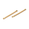 Ion Plating(IP) 304 Stainless Steel Connector Charms STAS-Q323-06C-G-2