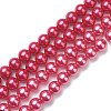 Glass Pearl Beads Strands HY-XCP0001-05D-02-1