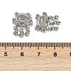 Natural Gold Rutilated Quartz Pendants G-C172-12P-3