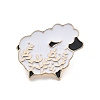 Animal Enamel Pins JEWB-S039-01G-1