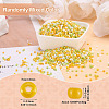 Opaque Glass Round Seed Beads GLAA-TAC0025-07A-07-4