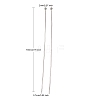 Tarnish Resistant 304 Stainless Steel Ball Head Pins LS-STAS-K146-045-0.7x70mm-2