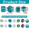 300Pcs 6 Styles Electroplate Glass Beads Strands EGLA-SC0003-25-2