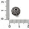 Engraved 304 Stainless Steel Beads STAS-H263-17AS-07-3
