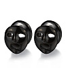 Halloween Ghost Face Brass and Alloy Ear Tunnels FS-WGACCDC-06-1