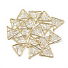 Brass Pendants X-KK-T032-065G-01-2