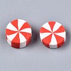 Handmade Polymer Clay Beads X-CLAY-N011-019A-2