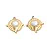 Natural Freshwater Shell Pendants SA-CBA11D7-17A-G-1