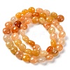 Natural Topaz Jade Beads Strands G-T047-A13-01-3