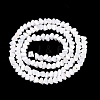 Electroplate Opaque Glass Beads Strands EGLA-Q139-01A-C01-2