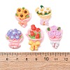 Opaque Resin Cabochons RE-CBA0EC6-03-3