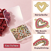 32Pcs 8 Colors Alloy Enamel Connector Charms FIND-TA0003-57-5