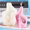 DIY Geometric Abstraction Style Candle Making Silicone Molds DIY-P056-02-1