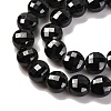Natural Black Spinel Beads Strands X-G-F770-B01-01-3