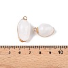 Natural Sea Shell Pendants SSHEL-N038-36-3