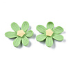 Opaque Resin Cabochons CRES-T022-16B-1