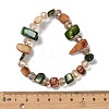 Bohemia Style Shell & Glass Beads Stretch Bracelets for Women BJEW-S178-01B-3