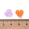 Acrylic Frosted Bead Caps AC-CBA81FF-09-3