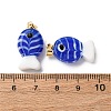 Handmade Lampwork Pendants LAMP-A007-01G-02-02-2