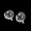 Imitation Crystal Transparent Acrylic Beads TACR-K005-01A-3