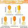 50Pcs 5 Styles Kitchen Ware Theme Resin Cabochons RESI-CJ0004-23-8