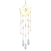 1Pc Metal Moon Hanging Ornaments AJEW-CN0004-04A-7