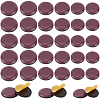 36Pcs 3 Styles Teflon & Rubber & EVA & Oil Glue Self-adhesive Furniture Protection Pads AJEW-CN0002-94C-1