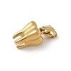 304 Stainless Steel Pendants STAS-G346-08G-2