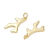 Brass Pendants KK-CBA9234-02G-2