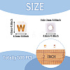 Opaque Acrylic Beads MACR-TAG0001-07W-3