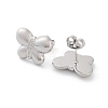 Non-Tarnish 304 Stainless Steel Stud Earrings EJEW-H115-12P-2