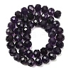 Natural Amethyst Beads Strands GG-CBA59DD-A01-6x10mm-4
