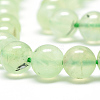 Natural Prehnite Beads Strands G-S263-6mm-04-3