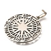 201 Stainless Steel Pendants LS-STAS-R152-01P-02-2