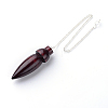 Wood Pointed Dowsing Pendulums WOOD-Q023-05-1