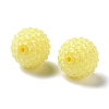 Chunky Resin Rhinestone Bubblegum Ball Beads RESI-S259-A09-2