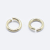 Brass Open Jump Rings LS-X-KK-G331-08-3x0.5-NF-2