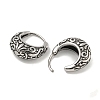 316 Surgical Stainless Steel Hoop Earrings EJEW-D096-10B-AS-2