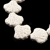 Dyed Natural Lava Rock Beads Strands G-A264-A04-01D-3