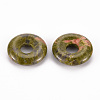 Natural Unakite Pendants G-T122-66G-2